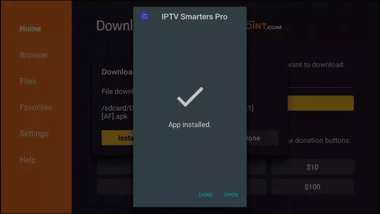 setup iptv on firestick